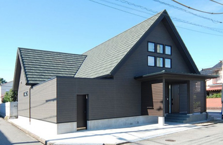 富山市 IM様邸 大きな三角屋根の家