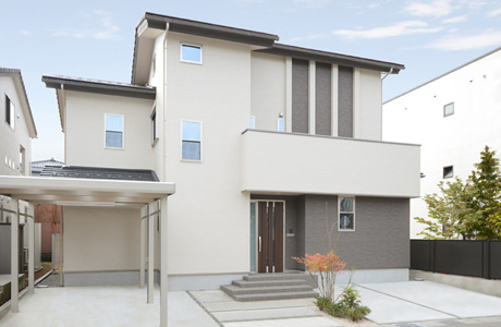 富山 YK様邸 市街地の涼温換気の家